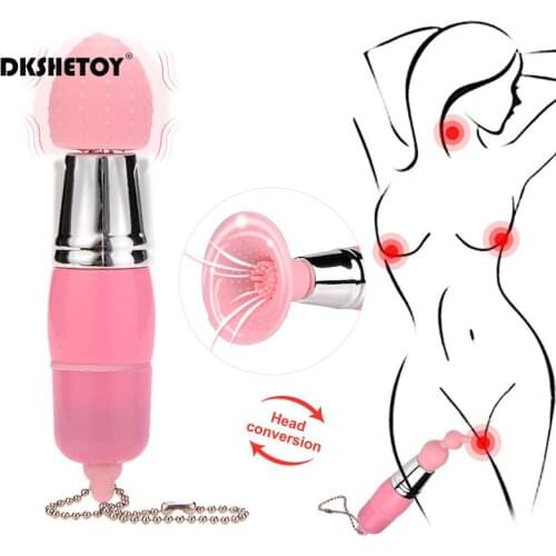 Vibrator For Women Sex Toys Clitoris Stimulator Tongue Vibrators Mini Av Rod Vibration Vaginal Massage Oral Licking Masturbator