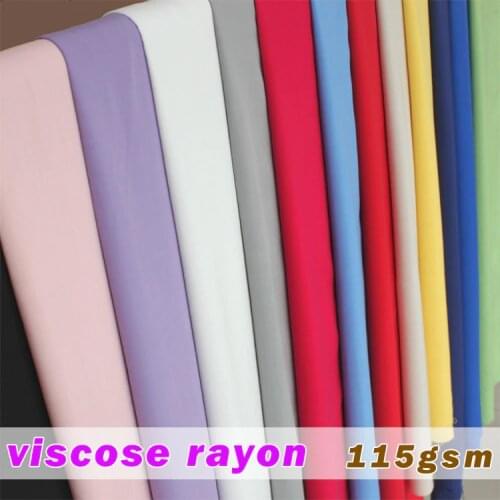 100% Viscose Fabric Rayon Fabric Silk Artificial Cotton Fabric Skirt Scarf 60" Wide Sold By The Yard Free Shipping