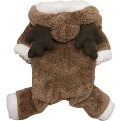 Winter Cat Clothes Warm Fleece Pet Costume For Small Cats Kitten Jumpsuits Cat Clothes Children Coat Jacket Pets Dog Clothes