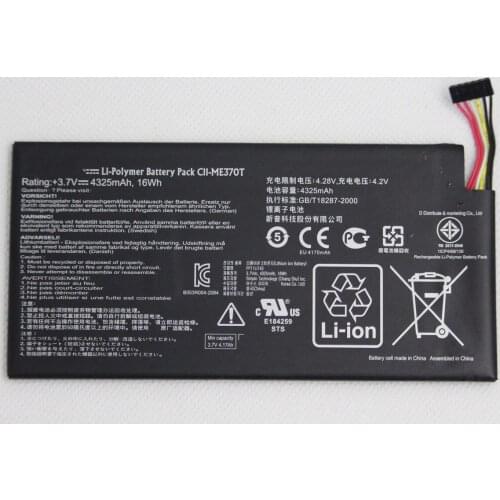 ISUNOO 16Wh C11-ME370T / C11 ME370T +3.7V Battery For ASUS Google nexus7 nexus 7 1 4325mAh With Repair Tools