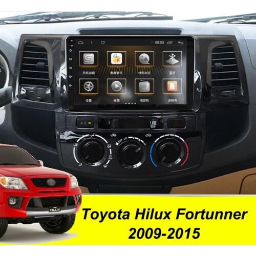 64GB Android 10.0 2Din Car Multimedia GPS For Toyota Hilux 2008 2012 Fortuner Autoradio BT Navigation Stereo Head Unit Radio