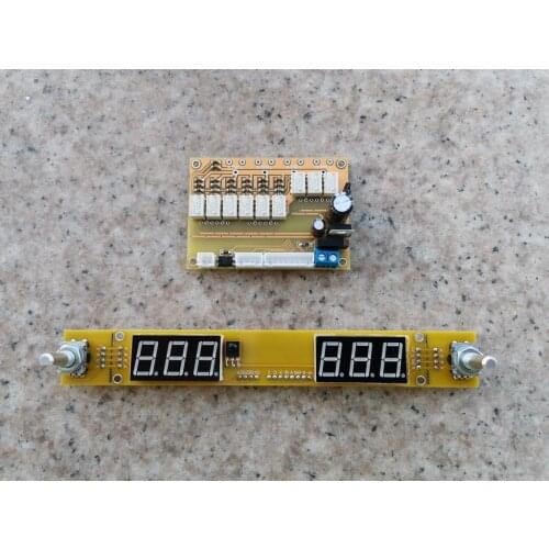 HIFI Remote Control Volume Board Dual Display 64-level Magnetic Holding Relay Volume JV16