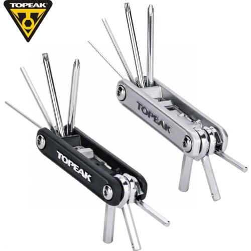 TOPEAK Mountain Highway Bicycle Repair Tool Combination Portable Hexagonal Plum Blossom Tool TT2572B