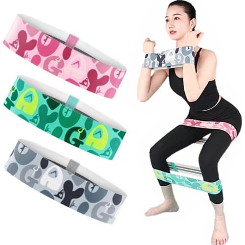 Booty Bands Set Fabric Resistance Bands for Women Legs and Butt Exercise Wide Anti-Slip 3 Levels Workout Glute Hip Training