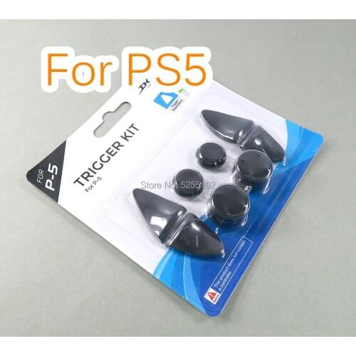 For PlayStation 5 PS5 Thumb Grip Cap Non slip Rocker Cap L2 R2 Joystick Button Protective Caps Case Gamepad Cover Shell 8 in 1