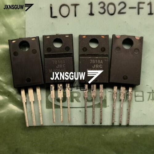 10PCS Original JRC NJM7818FA Three-terminal regulator 7818 Transistor triode njm7818fa 7818 +18V LM7818 made in Japan