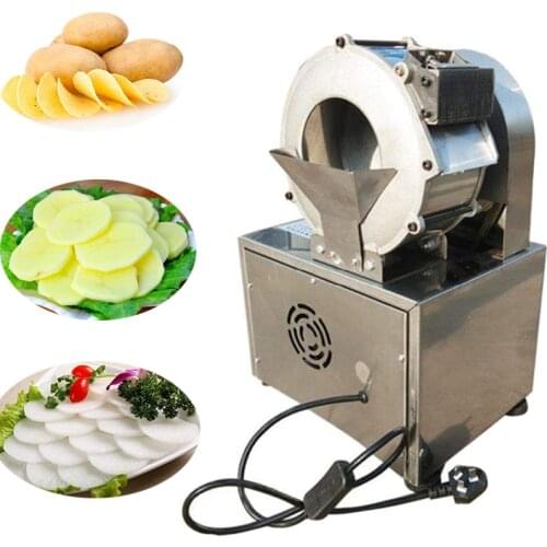 Industrial Electric Fruit vegetable slice cube cutting slicing dicing machine potato carrot banana chips cutter slicer dicer