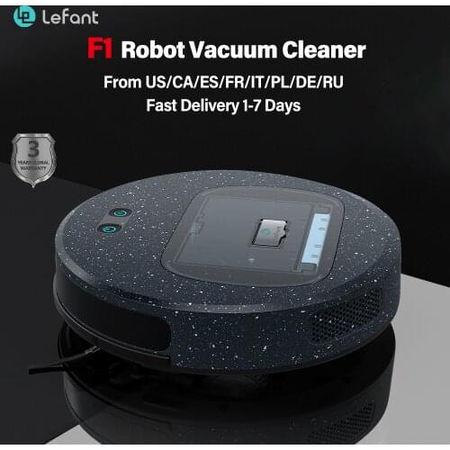 Lefant F1 Robot Vacuum and Mop,Robotic Vacuum Cleaner with 2200Pa Suction,Smart Navigation,150 Mins,Ideal for Pet Hair Floor