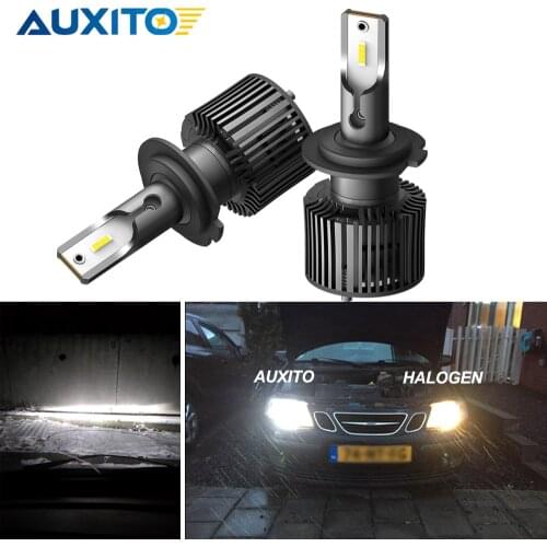 AUXITO 2Pcs 16000LM Turbo LED H7 6000K 9005 9006 H11H8 H1 H4 LED Headlight Bulb for Car Mercedes Benz W204 BMW E60 E90 Headlamp