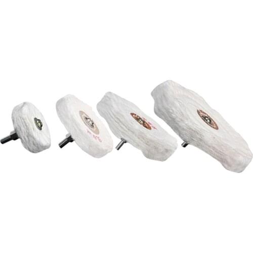 T-type Abrasive Tool Cloth Polishing Mop Brush Drill Buffing Grinding Wheel Wood Pad Abrasive Accessories for Metal Jewelry