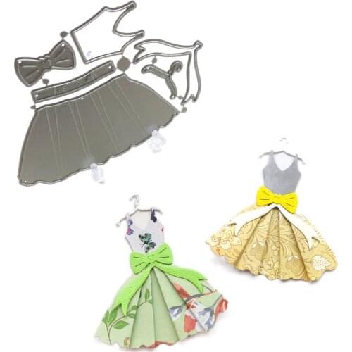 Salina Studio Stencils Decoration Metal Die Cutters Stencil for Scrapbooking Tutu Ballet Cardmaking New Stamps and Dies 2021