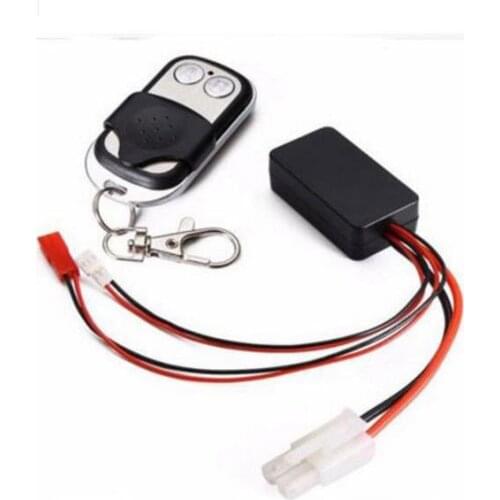 TRX-4 SCX10 D90 D110 TF2 TRX4 KM2 1/10 RC climbing car modified winch remote control