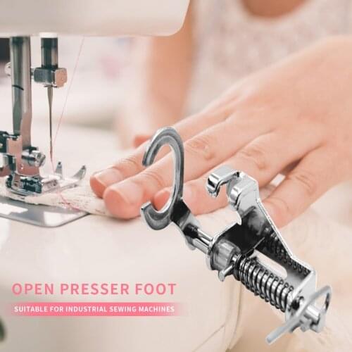 Universal Quilting Embroidery Presser Foot Brother Janome Pfaff for Silver Interlaced Letter Sewing Machine Darning Foot