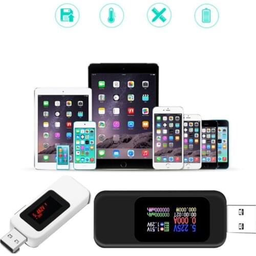 USB OLED Current Voltage Test Meter Power Capacity Current Measuring Household Tester Accurate Instrument For Electric