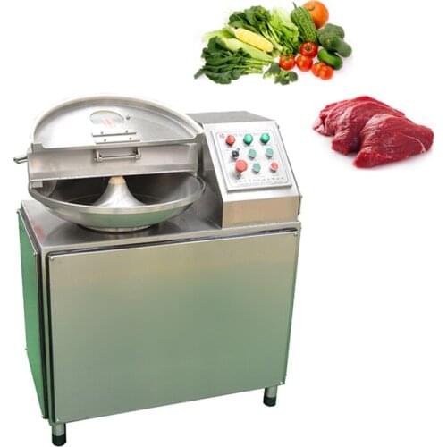 20L High Quality Meat Bowl Cutter Food Chopper For Meatball Sausage Processing With Full Machine 304 Stainless Steel
