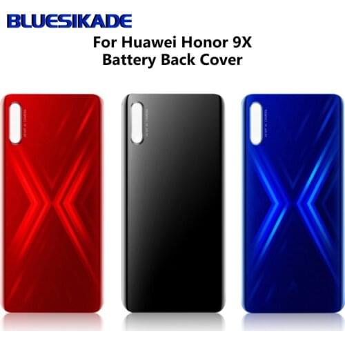 For Huawei Honor 9X Battery Back Cover Rear Door Housing For Honor STK-LX1 Battery Back Cover Repair Parts