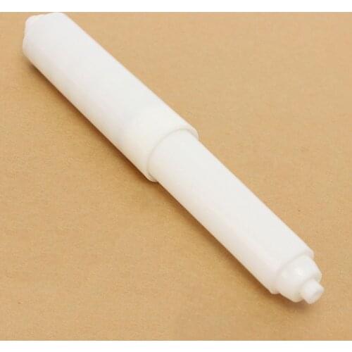 1pc Toilet Roll Holder Replacement Toilet Roll Holder Bathroom Roller Insert Spindle Spring Flexible Toilet Holder Roller