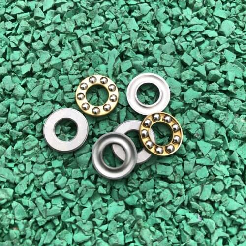 50pcs/100pcs F8-16M Axial metal Ball Thrust Bearings 8x16x5 mm miniature Plane thrust ball bearing for hardware accessories