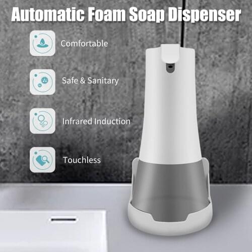 ULA Touchless Automatic Soap Dispenser USB Charging Smart Foam Machine Infrared Sensor Foam Soap Dispenser Hand Sanitizer