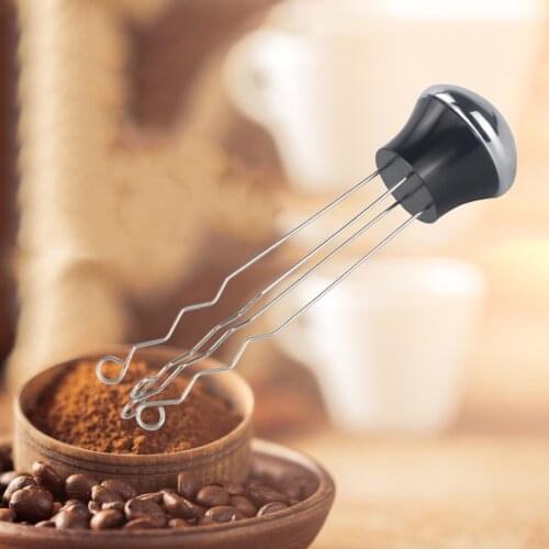 Espresso Coffee Tamper Stirring Needle Distributor Espresso Coffee Stirrer Needle Type Coffee Stirrer for Home Kitchen