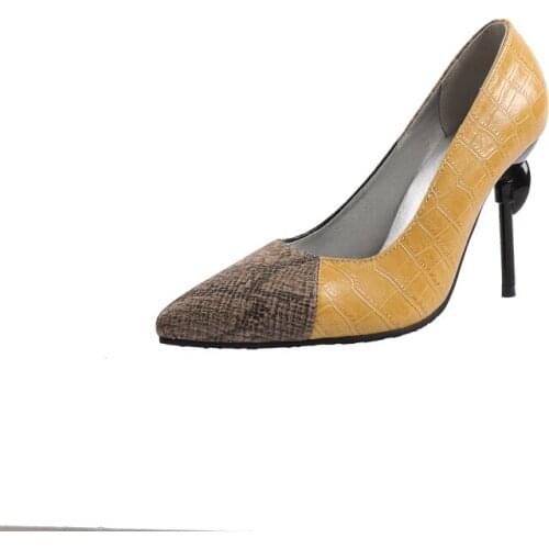 Big Size Pointed personalized stiletto shoes ladies high heels women shoes woman pumps