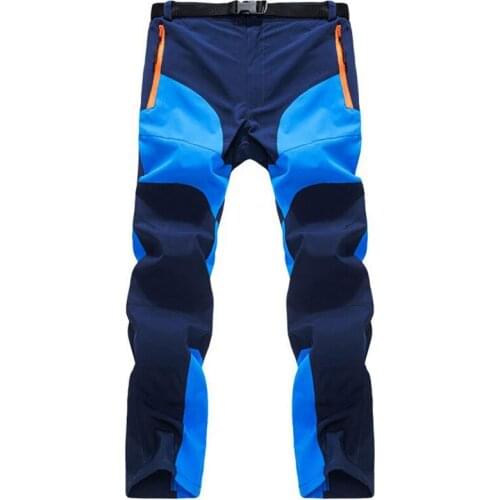 Summer Men Quick-drying Pants Outdoor Waterproof Straight Trousers Men Clothing Casual Hiking Pants Mountain Climbing Pantalones