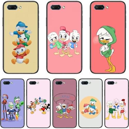 Disney Cartoon Huey Dewey and Louie clear Phone Case For Huawei Honor 10 9 8 7 N Pro Lite A C RU Black Etui Coque Hoesjes com