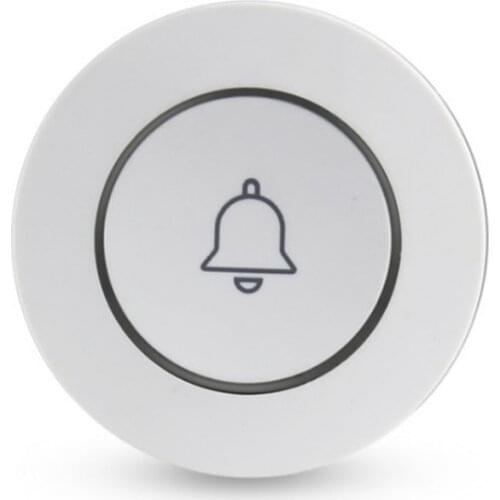 Home Securcity Alarm One Key Emergency SOS Button Alarm Button Wireless Button Door Bell Button for Alarm System Call for Help
