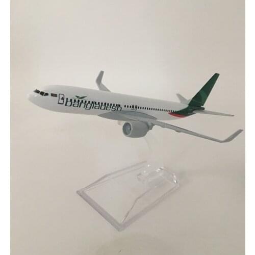 JASON TUTU 16CM Bangladesh Airlines Boeing 747 Plane Model Airplane Model Aircraft Model Diecast Metal 1:400 Planes Model