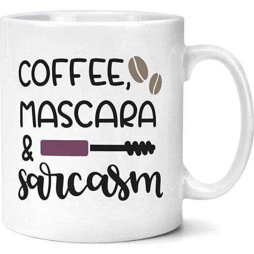 Coffee Mascara & Sarcasm Mug Gifts