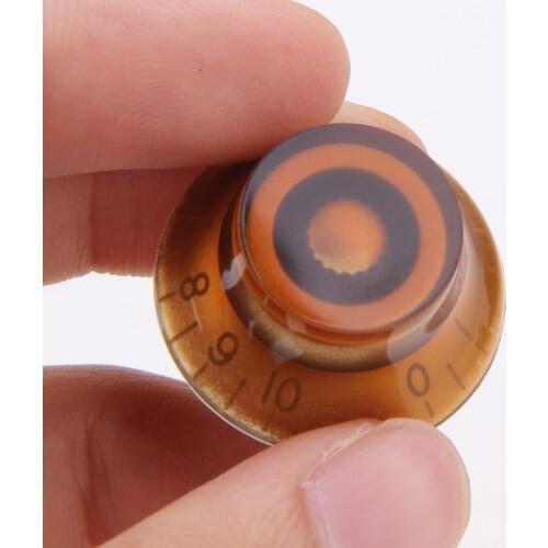 Knobs Potentiometer Cap Plastic Electric Guitar Control Music Lovers Playing Accessories for Bass Tone Volume