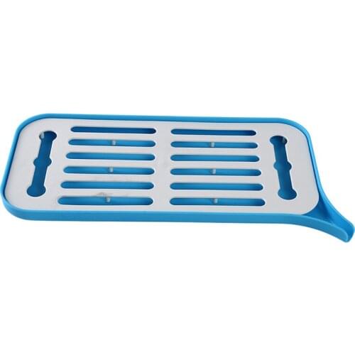 Kitchen Double Plastic Storage Drain Tray Tableware Sink Drain Fruit Drain Rack Dish Rack Storage Rack