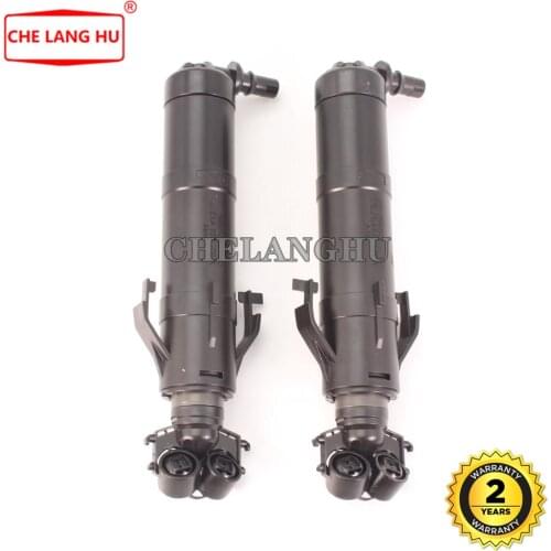 2pcs Left And Right Side For VW Tiguan AD1 5N 2016 2017 2018 2019 2020 Car-styling Headlight Washer Sprayer Nozzle Cylinder Jet