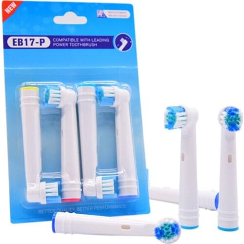 4Pcs/lot Universal Electric Replacement Toothbrush Heads For Oral B Electric Tooth Brush Hygiene Care Clean