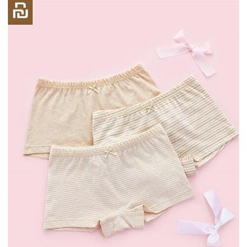 Youpin New child Flat angle Panties cotton Soft and breathable Impedance static Underwear Underpants for boy girl
