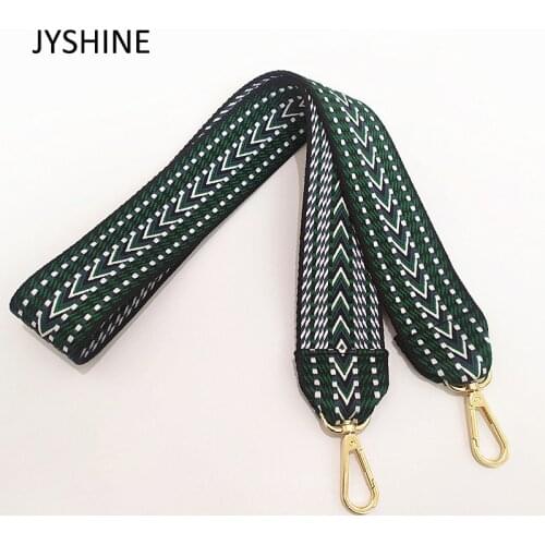 JYSHINE New Fashion Bag Strap Wide Shoulder Strap Canvas 100CM Nylon Bag Strap Shoulder Bag Accessories Comfortable Strap