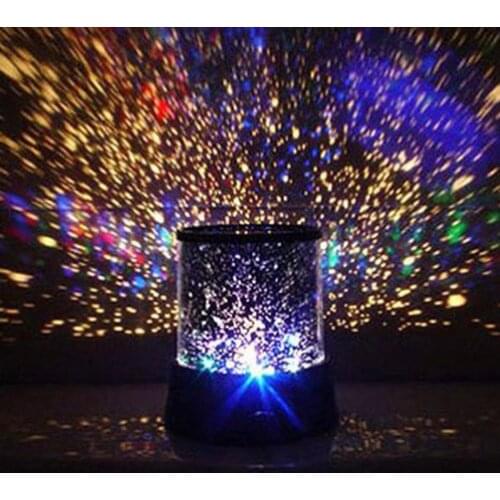 New Amazing LED Colorful Star Master Sky Starry Night Light Projector Lamp Gift