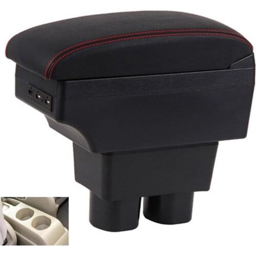 For Nissan Tiida Bluebird armrest box central Store content box USB Sylphy Tiida armrests box