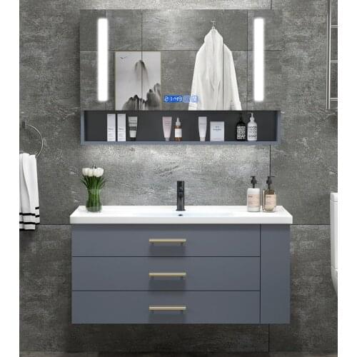 Nordic luxury bathroom cabinet combination modern minimalist lavatory cabinet washbasin cabinet bathroom washstand bathroom cabi