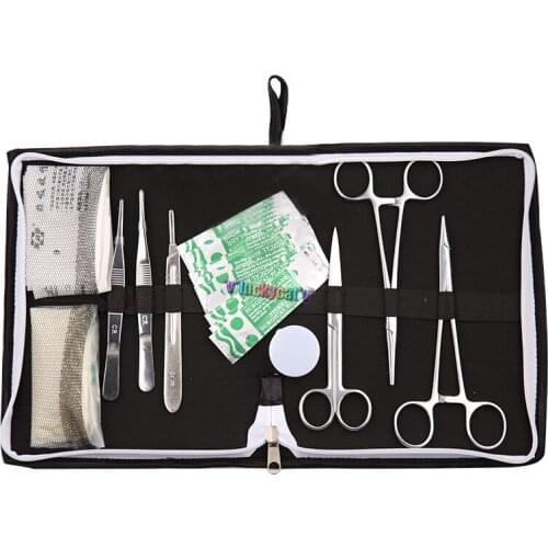 Dental Medical Science Aids training Surgical instrument tool kit/surgical suture package kits set for student