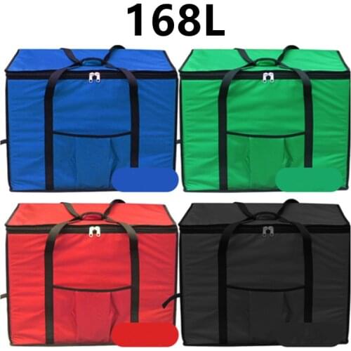 168L lunch bag takeaway bags car refrigerator incubator fast food box 1680D Oxford cloth travel suitcase waterproof ice handbag