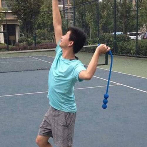 Tennis Training Whip Portable Outdoor Tennis Sports Practise Tool Equipment Masculino Accessories Padel With Balls