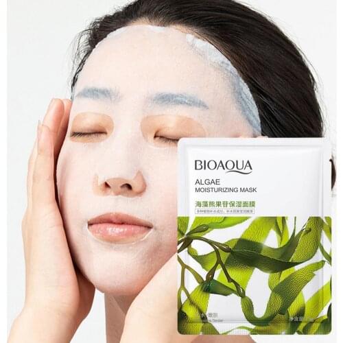 Skin Care Natural Fruit Plant Facial маска Moisturizing Oil-Control Blueberry Cucumber Pomegranate Fruit Aloe Sheet Face маска
