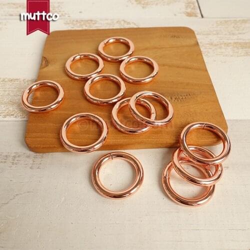 DIY for Dog Collar or dog harness 2.0cm Needlework Luggage Sewing handmade manual buttons metal O Ring Buckle accessories