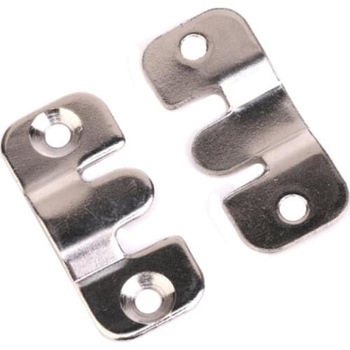 2pcs 304 stainless steel Hanging Oil Painting Mirror Picture Frame Hanger Art Work Photo Wall Hook with screws picture hanger