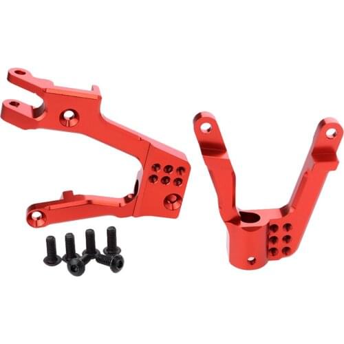 2x 1/10 RC Car Alloy Front Shock For AXIAL SCX10 II Jeep Wrangler Red