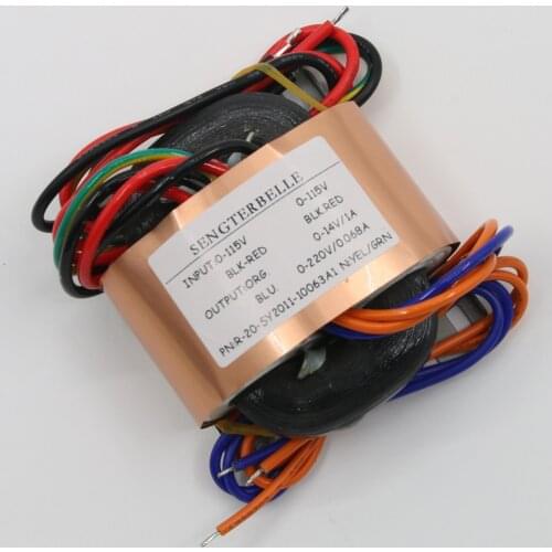 30VA (30W) HIFI copper R-core transformer Output 0-220V 0-14V for tube preamp