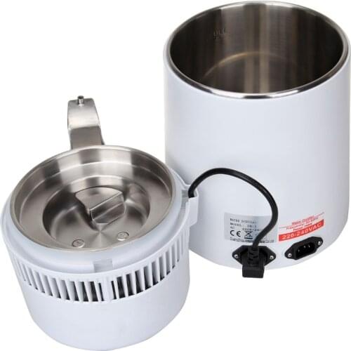 4L Pure Water Purifier Filter Machine Water Destillier Home Kitchen Water Distiller 750W