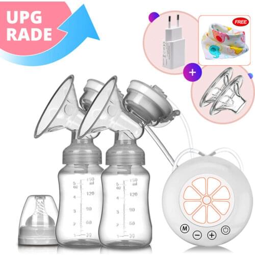Electric breast pump unilateral and bilateral breast pump manual silicone breast pump baby breastfeeding accessories