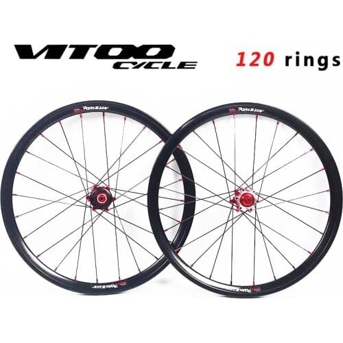 406/451 20-inch folding bicycle disc brake wheel setultra-light hub axle xr240 circle DT QR folding bicycle QR 100MM